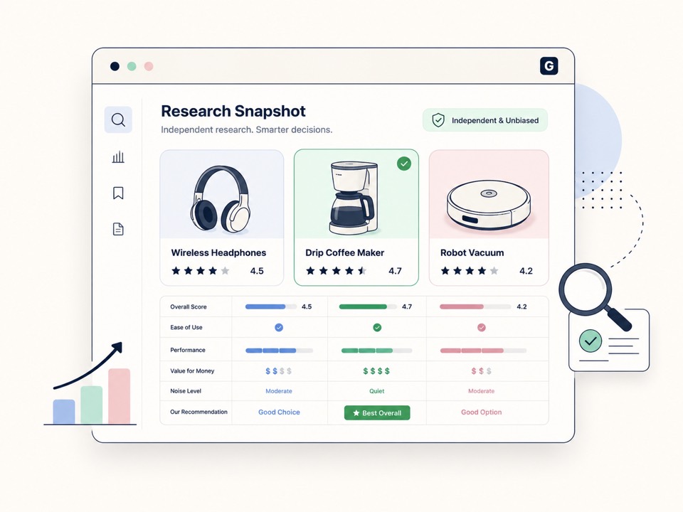 GearVista product research visual